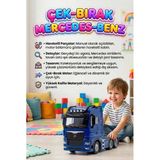 Mercedes Actroc Çek-Bırak Mekanizmalı Metal Gerçekçi Tasarımlı Devrilebilir Kabinli Oyuncak Tır