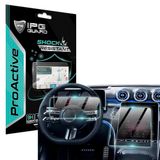 Mercedes Benz 2021/2024 C-Class GLC C300 300 C400 C63 S Class W223 W206 11.9 Inch Multimedya 12.3 Inch Gösterge için 9H Nano IPG ProActive Ekran Koruyucu (Set- (12.3" Dashboard-11.9" Navigation))