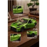 Mercedes-Benz AMG GT R Çek Bırak Metal Model Araba (12 cm) - Kapıları Açılan Oyuncak Spor Araba