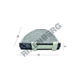 Mercedes-Benz C W204 C180- C200- C200cdı- C220cdı- C250cdı (2008>) Polen Filtresi
