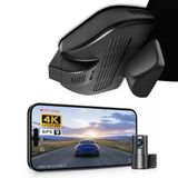 Mercedes-Benz Glc Gen1 X253/C253 2016-2020 (Model E Siyah), Glc300 Vb. İçin Ön 4K Ve Arka 1080P Araç Kamerası, Oem Görünüm, Wifi Ve App, Döngü Kayıt, G-Sensor, Kurulumu Kolay, 128 Gb Kart