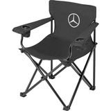 Mercedes Benz Mercedes Benz Kamp Sandalyesi Xl 160 kg Taşıma Kapasitesi - 90 x 60 x 50/90 cm - Siyah