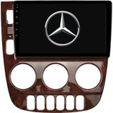 Mercedes Benz Ml Araç Multimedya Android Ekran Carplay Double Teyp 4+64 9" 01-05 Maun Blueway