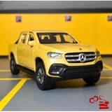 Mercedes-Benz x Class 1/36 Ölçek *c&c Model Garage* Çek Bırak Metal Model Araba Oyuncak - Sarı