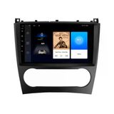 Mercedes C-Class 2004-2006 Android Multimedya 9 İnç 4-64 Gb Carplay Navigasyon Ekran