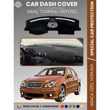 Mercedes C Class W203 (2000-2007) Torpido Örtüsü Premium Kalite Torpido Koruma Özel Kesim Uv Koruma