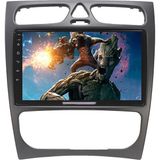 Mercedes C Class W203 Android 13 Multimedya Carplay 4gb RAM+64GB HDD 2001-2004 Navigasyon Ekran