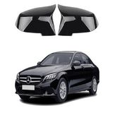 MERCEDES C SERİSİ W205 Araca Özel Batman Yarasa Ayna Kapağı Pianoblack