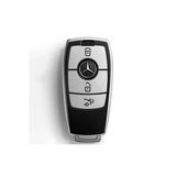 Mercedes C180 C200 W205 W213 E300 Ve B C E Sınıf Lüks Anahtar Kılıfı Gümüş Renk