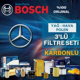 Mercedes C200 Komp. Bosch Filtre Bakım Seti (W204 2007-2009)