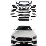 Mercedes C238 Makyajlı Ön Tampon ve Far Dönüşüm Seti 2016 / 2021