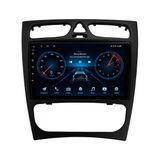 Mercedes Clk 2002-2004 Android Multimedya 9 İnç 4-32 Gb Carplay Navigasyon Ekran
