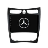 Mercedes Clk - Araç Multimedya Ekran - 4Gb 64Gb - Oval - Black - 2003 - 2005 - 9 Inch - Myway - Red