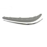 Mercedes E Class 2003-2006 Ön Tampon Bandı Sol Gri Astarlı - Nikelaj Çıtalı Sensör Deliksiz (Tw) (Adet) (Oem No:21188005