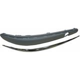 Mercedes E Class- W211- 03/06 Ön Tampon Bandı Sağ Gri Astarlı/nikelaj Çıtalı Sensör Deliksiz (Tyg) 2118800612