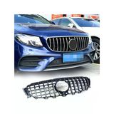 Mercedes E-Class W213 E63 Ön Panjur Siyah Krom Gtr Model 2016-2020 Arası Uyumlu