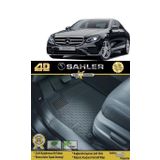 Mercedes E SERİ / W213 2016-2020 Sahler 4.5D Havuzlu Paspas Siyah
