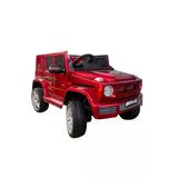 Mercedes G63 Benzer Akülü Araba 12V Kırmızı (2-6 Yaş)