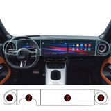 Mercedes GLB Uyumlu Dijital Gösterge ve Navigasyon 9H Nano Ekran Koruyucu 4’lü Set 2026-2027