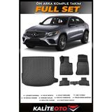 Mercedes Glc Coupe Bagaj Havuzu+4.5d Havuzlu Paspas Seti 2017 Model - Siyah