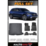 Mercedes Glc Suv Bagaj Havuzu+4.5d Havuzlu Paspas Seti 2016 Model - Siyah