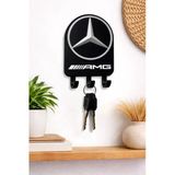Mercedes Logolu Anahtar Askılığı – Duvar Tipi Anahtarlık Askısı 96x126mm