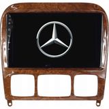 Mercedes S Class Araç Multimedya Android Ekran Carplay Double Teyp 2+32 9" 99-05 Maun Blueway