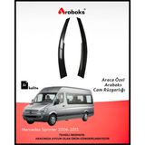 Mercedes Sprinter 2006-2013 Cam Rüzgarlığı 2'Li Takım (Mugen Tip, Dayanıklı Malzeme, Kolay Montaj)