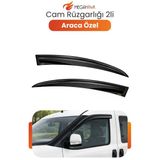 Mercedes Sprinter W906 Kasa Fitil Üstü 2007-2019 Tüm Kasalara Uyumlu 2Li Cam Rüzgarlığı