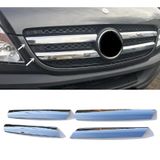 Mercedes Sprinter W906 Krom Ön Panjur 4 Parça 2006-2013 P.çelik