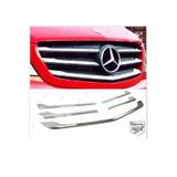 Mercedes Sprinter W906 Krom Ön Panjur 5 Prç, 2013-2018 P,çelik Uyumlu FTY-641