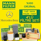 Mercedes Vito 115 Cdi Mann-filter Filtre Bakım Seti 2004-2010