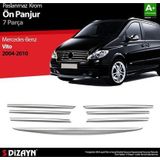 Mercedes Vito Uyumlu Krom Ön Panjur 2004-2010 7 Parça