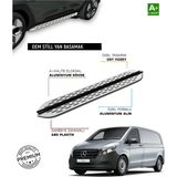 MERCEDES VİTO W447 PANEL VAN UZUN ŞASE ARACA ÖZEL PRV1 YAN BASAMAK 2016 2017 2018-19-20-21-22-23-24
