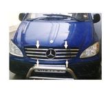 Mercedes Vito W639 Krom Ön Panjur 7 prç. 2004-2010 P. Çelik