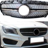 Mercedes W117 Uyumlu 2016 Cla Diamond Panjur - Siyah