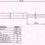 Mercedes W124 201 83 95 Motor Kaput Amortisörü (oem No:a2018800329)