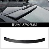 Mercedes W204 Uyumlu C180 Cam Üstü Spoiler (Fiber)