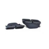 Mercedes - W205 2014 - Arka Egzoz Ucu Set (C63 Siyah Renk) W205 2014-