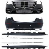 Mercedes w223 s450 body kit tampon seti silver