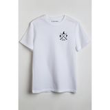 Merch&ice Harry Potter 4lü Önü Baskılı Unisex Tişört Beyaz