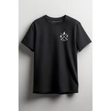 Merch&ice Harry Potter 4lü Önü Baskılı Unisex Tişört Siyah
