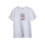 Merch&ice Think Outside The Box Önü Baskılı Unisex Tişört Beyaz M