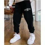 Mercoledi Erkek Eşofman Altı Jagger Oversize Boyfirend - XL - Siyah