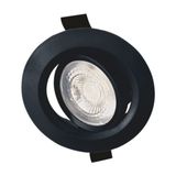 Mercora Tech 1 Adet Cata Ct 5200 Lal Siyah Kasa 7W Sıva Altı LED Spot Gün Işığı 3200K - Çok Renkli