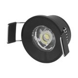 Mercora Tech 1 Adet Cata Ct 5270 Yıldız 1.5W Sıva Altı LED Spot Siyah Kasa Beyaz Işık 6400K - Altın