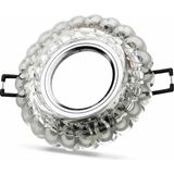 Mercora Tech 1 Adet Noas YL65 1667 Geras LED Çerçeveli 4000K Kristal Cam Spot GU10 Duy - Altın