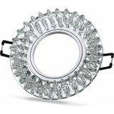 Mercora Tech 1 Adet Noas YL65 1727 Troya LED Çerçeveli 4000K Kristal Cam Spot GU10 Duy - Altın