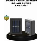Mercora Tech Dayanıklı Solar Aplik Hava Koşullarına Dayanıklı Dış Mekan Işığı - Çok Renkli