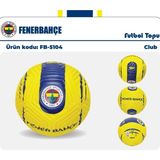 Mercora Tech FB-5104 Fenerbahçe Futbol Topu Club-Cnt - Çok Renkli